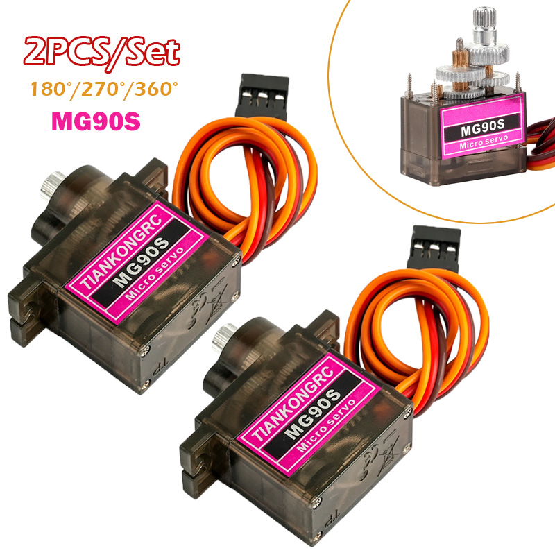 Drone Rc Mini - 2 stuks MG90S Volledig Metalen Gear