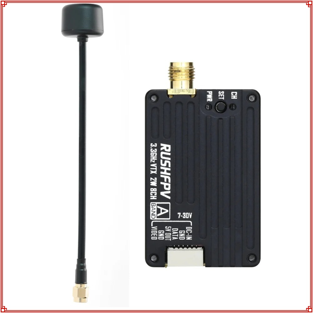 Fpv Antenna Receiver - 2026 Nieuwe RUSHFPV 3.3G 2W VTX
