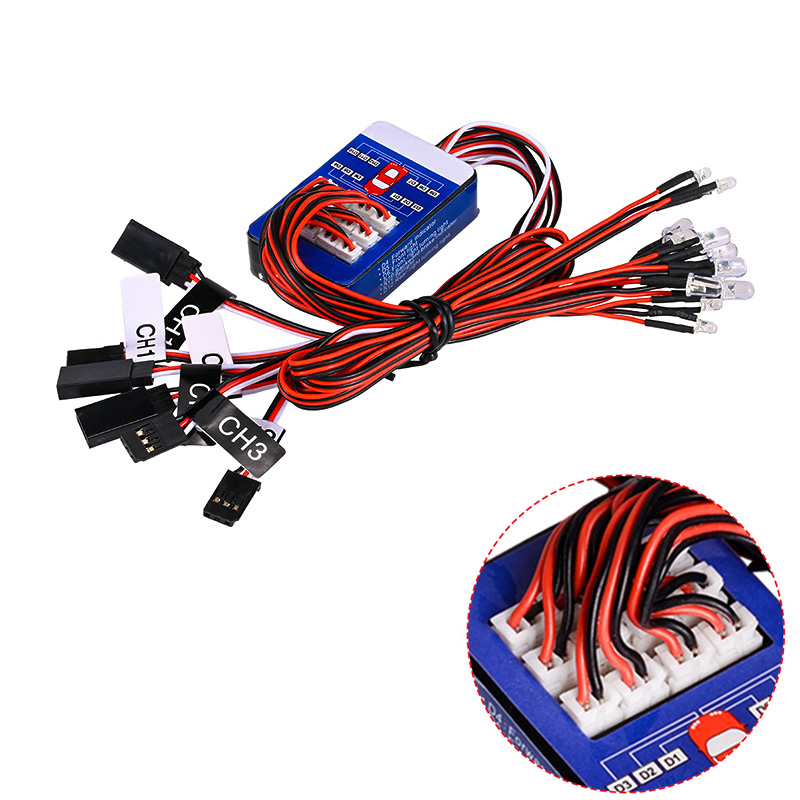 Rc Drift Car Kit - RC 12 LED Verlichtingssysteem Kit Slimme