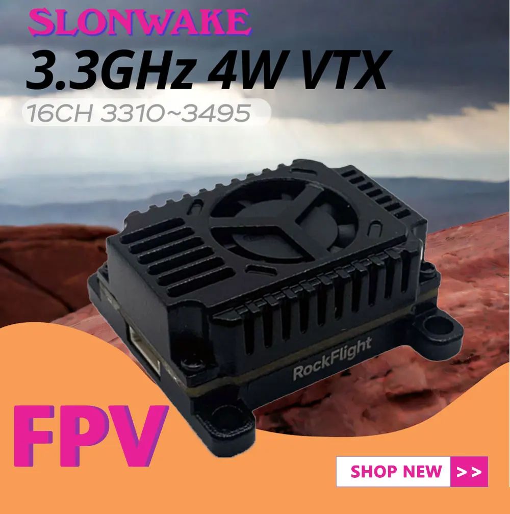 SLONWAKE FPV 3.3G 16CH 4000mW  - Fpv Antenna Receiver recensie en prijs