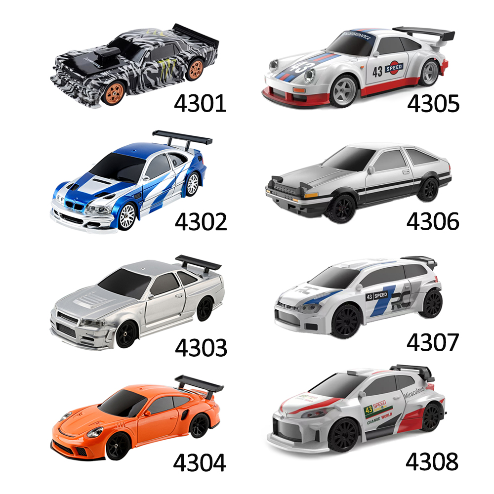 Verbeterde Gyro 1/43 RC Drifti - Rc Drift Car Kit recensie en prijs