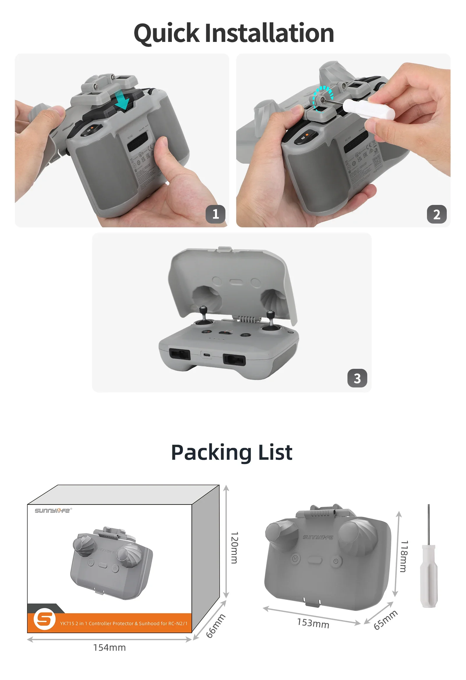 2 in 1 Controller Protector Zo - Drone Rc N2 recensie en prijs