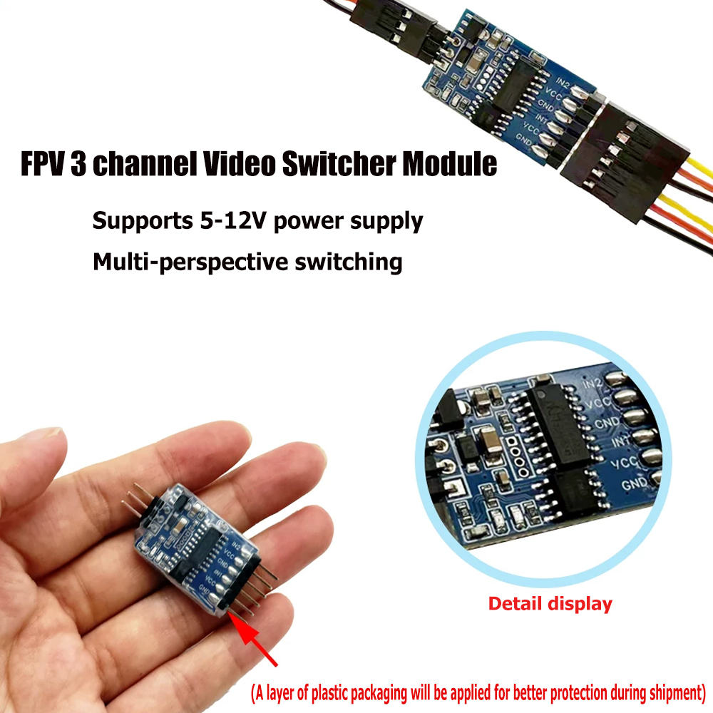 5.8G 3 Kanaals Video Switcher  - Drone Rc1 recensie en prijs