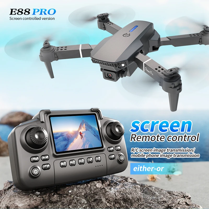 Professionele E88 PRO Drone me - Drone App Rc Fpv recensie en prijs