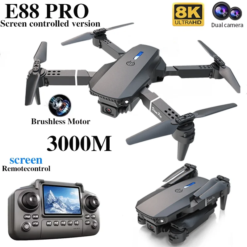 Professionele E88 PRO Drone me - Drone App Rc Fpv recensie en prijs