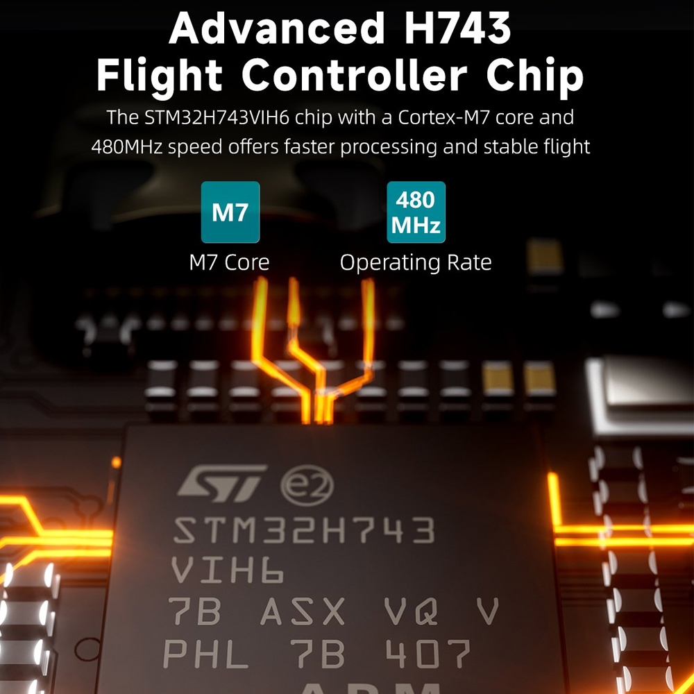GEPRC TAKER H743 BT 8Bit 80A S - Rc Helicopter Gyro recensie en prijs