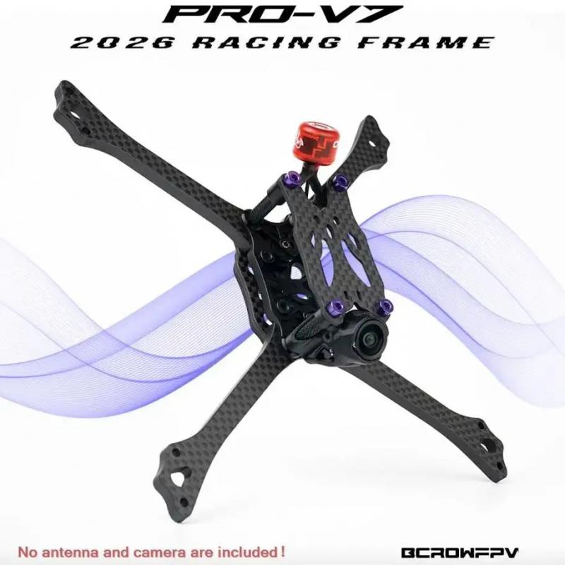 BCROWFPV PRO-V7 5-inch race-dr - Drone Frame 5 Inch recensie en prijs