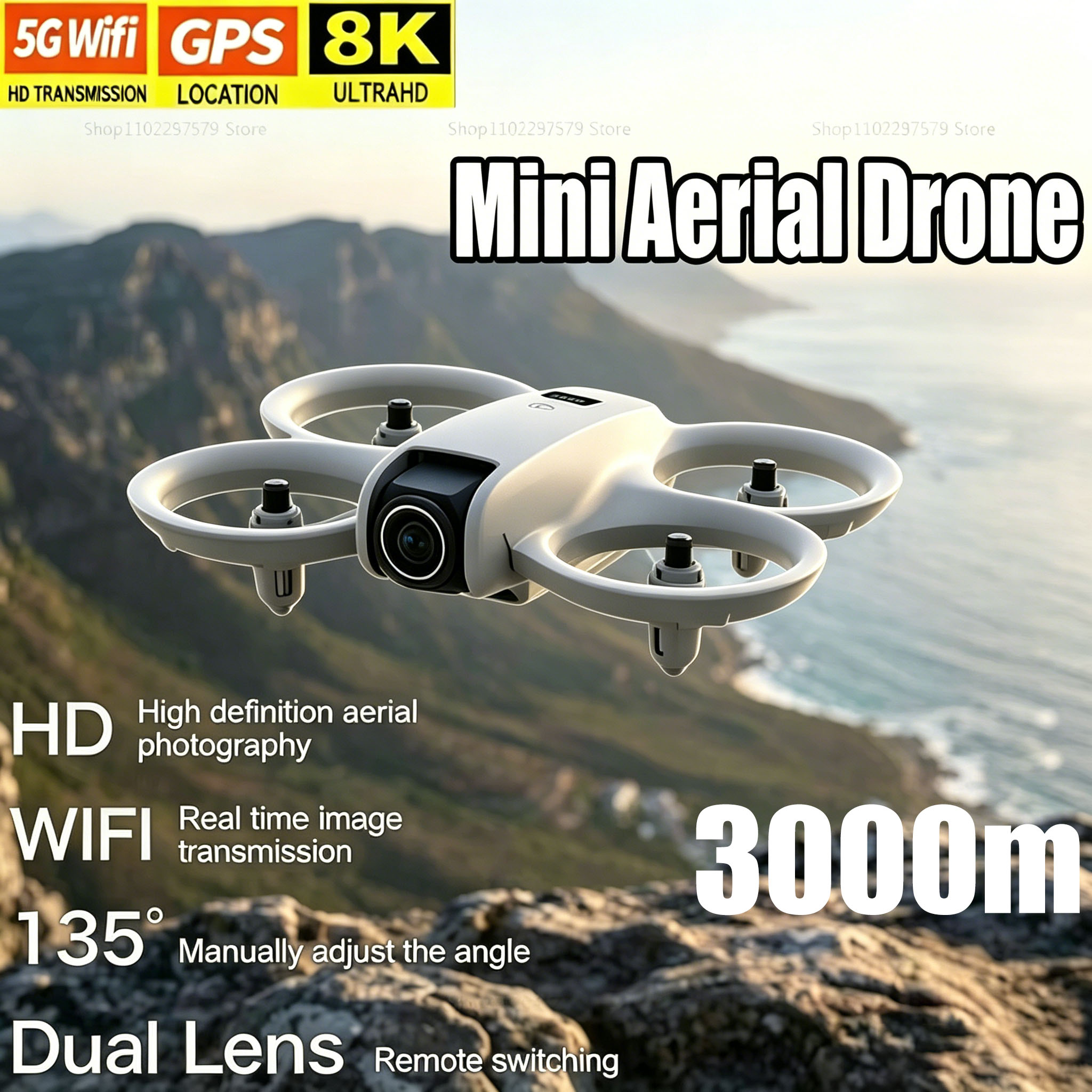 Mini Drone met 8K HD Camera FP - Drone Rc Ufo recensie en prijs