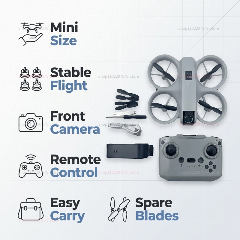 Mini Drone met 8K HD Camera FP - Drone Rc Ufo recensie en prijs