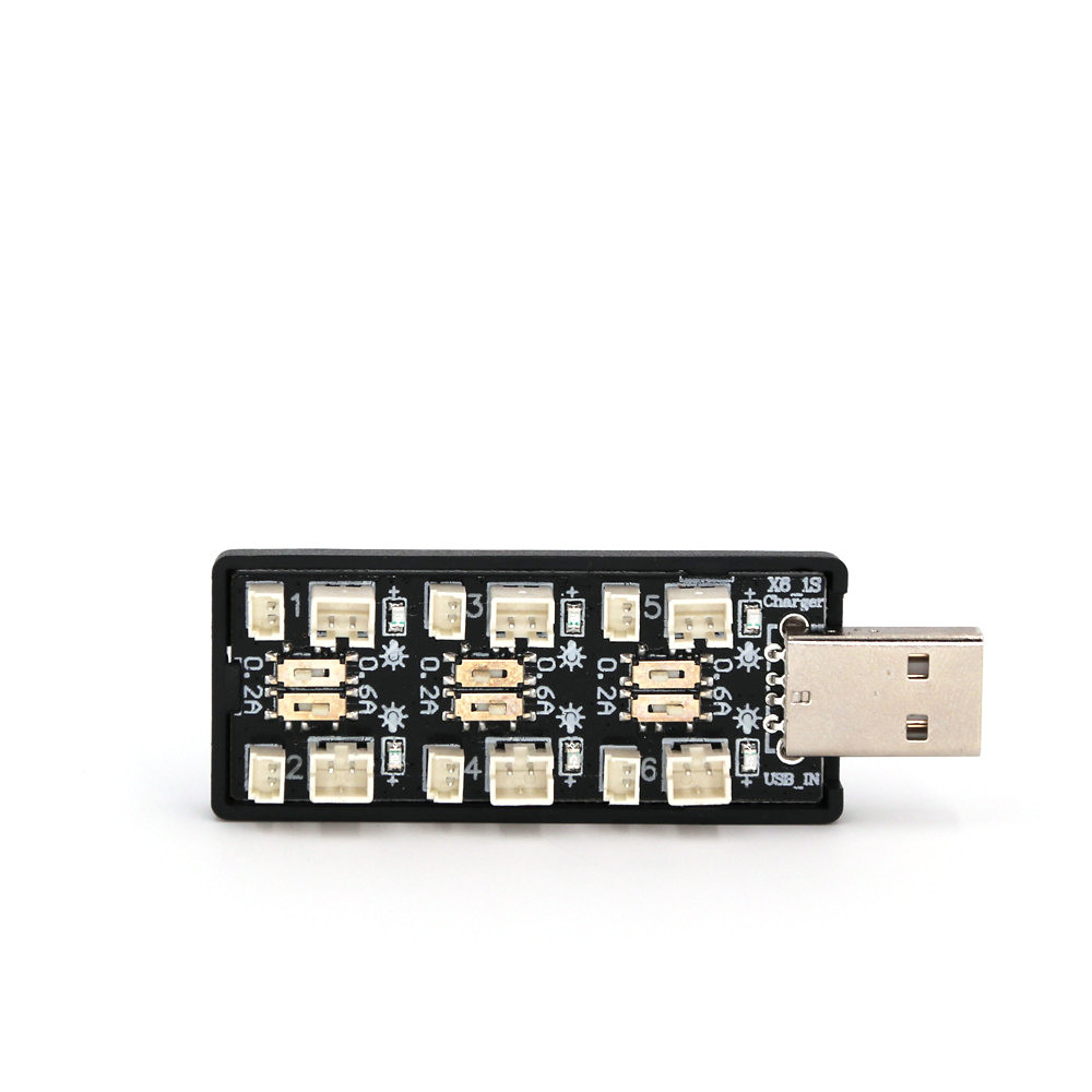 6CH USB 1S LiPo/LiHv 3.7 V/4.2 - Drone Rc Ufo recensie en prijs