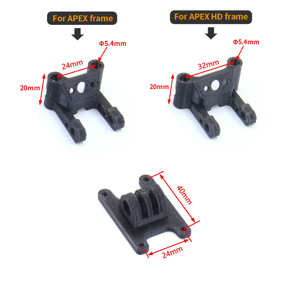 FPV Drone 3D-geprinte afdrukke - 3D Printed Drone Part recensie en prijs