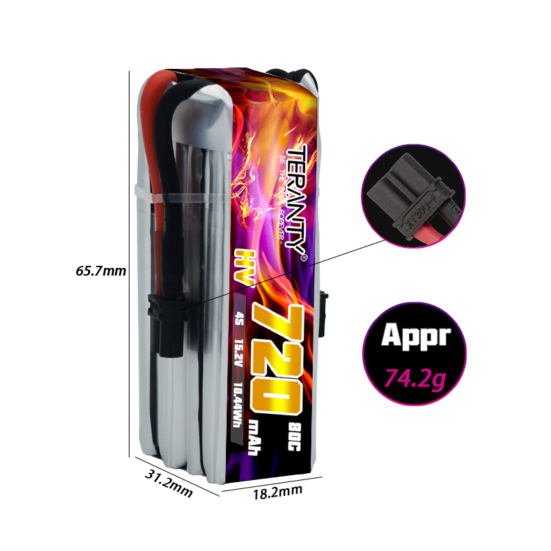 TERANTY 720mAh 4S 15.2V HV Lip - Drone Rc Kit recensie en prijs