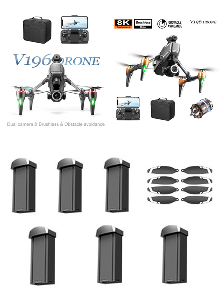 V196 Borstelloze RC Drone 3.7V - Drone V196 Rc recensie en prijs