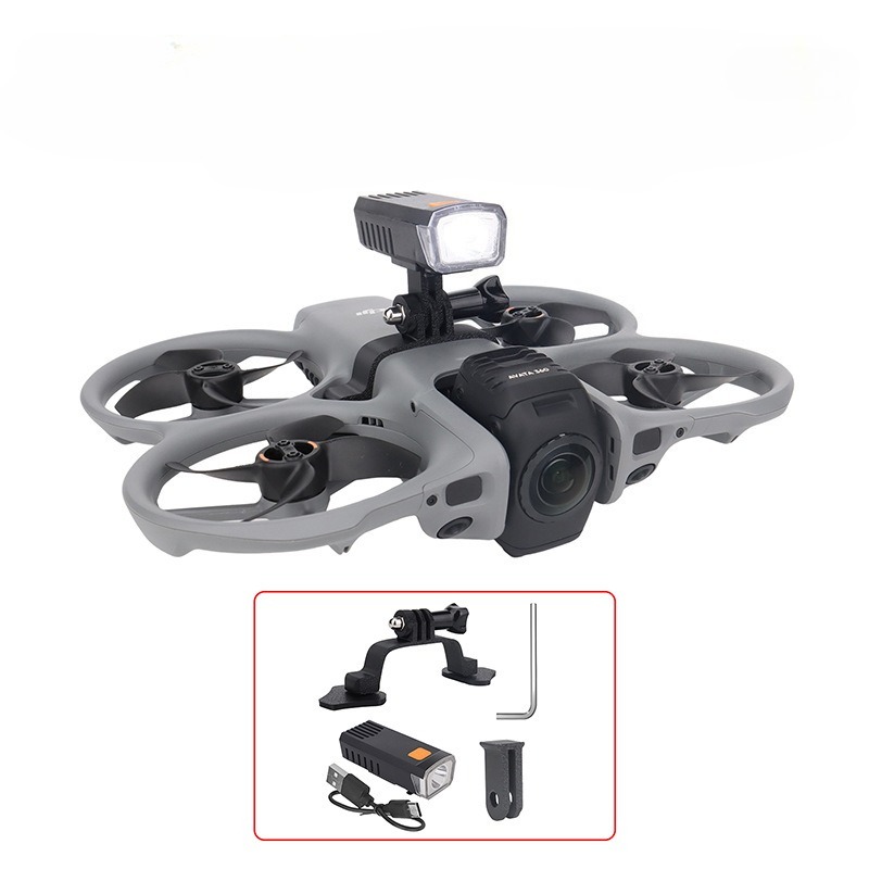 Nachtvlucht Oplaadbaar zoeklic - 3D Printed Drone Part recensie en prijs