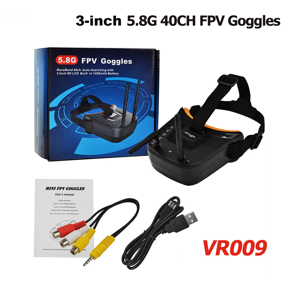 VR009 FPV-videobril 3 inch 480 - Fpv Antenna Receiver recensie en prijs