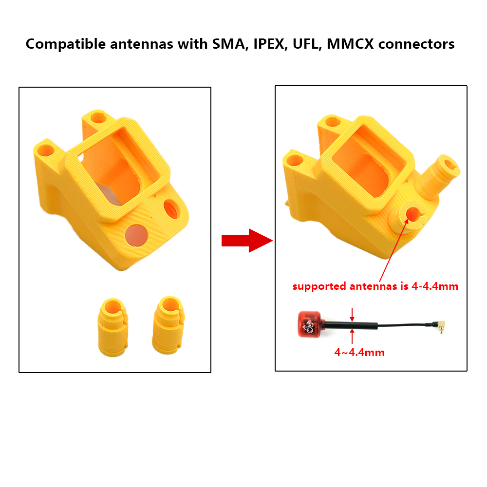 PhiSital 3D-geprinte onderdele - 3D Printed Drone Part recensie en prijs