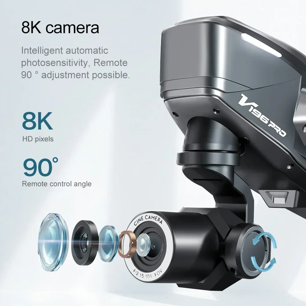 Lenovo V196 Drone 8K Professio - Drone V196 Rc recensie en prijs